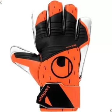 Imagem de Luva Goleiro Uhlsport Starter Laranja Preto , 10