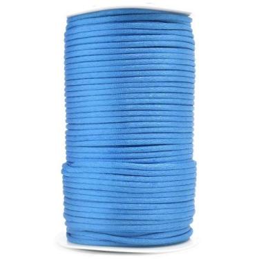 Imagem de Cordão de Cetim Rabo de Rato 4mm 100 Metros - artePunto, AZUL