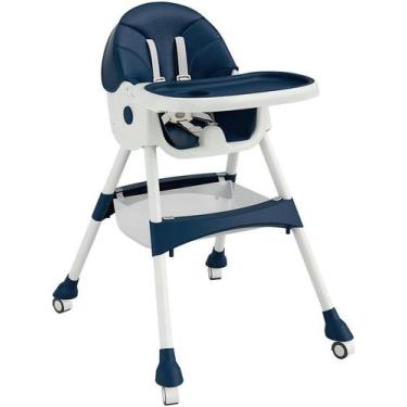 Imagem de Cadeira De Alimentação Azul Reclinável e Dobravel Zippy Toys