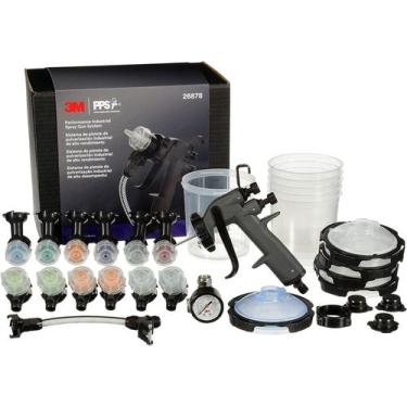 Imagem de Pistola para Pintura Kit 3M Sistema Performance Spray Gun com PPS 2.0 
