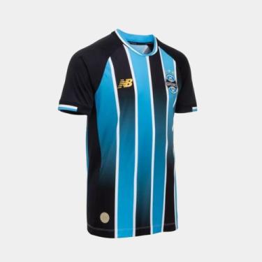 Imagem de Camisa Grêmio Home 2026 Atleta Jogador Masculina New Balance Cor:Blue/