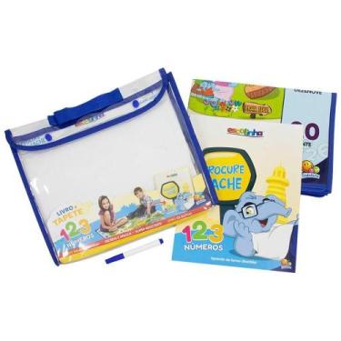 Imagem de Tapete Infantil Atividades Bebê Gigante Com Livro E Caneta - TODOLIVRO