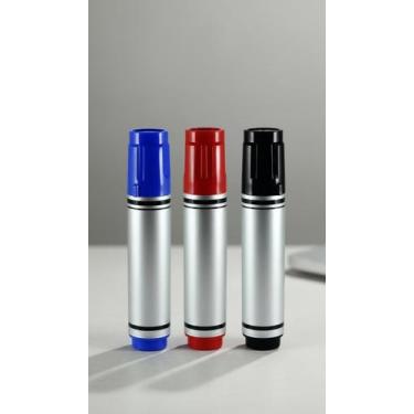 Imagem de Kit 3 Canetas Marcador Permanente Ponta Grossa 18x8mm - Congratulation