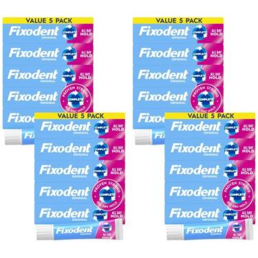 Imagem de Adesivo Fixodent para Dentadura 68 g (Pacote com 20)