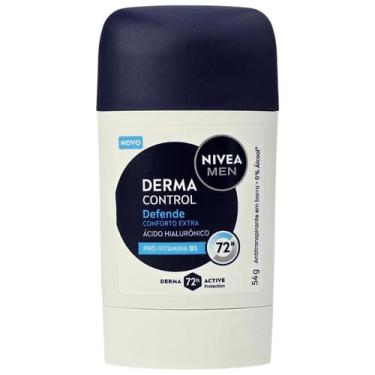 Imagem de Desodorante Antitranspirante em Barra Nivea Men Derma Control 72h 54g