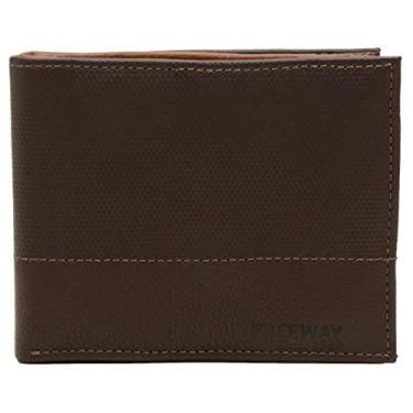 Imagem de CARTEIRA MASCULINA FREEWAY DIAMOND EM COURO Cor:Angel/Malbec;Unico