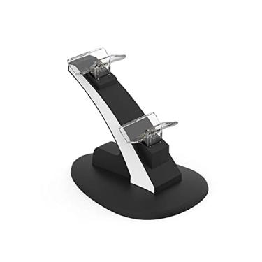 Imagem de Carregador Duplo, base do carregador do controlador é adequada para o suporte do carregador de carregamento USB duplo PS5 LED O suporte da base é adequado para os acessórios do gamepad PS4 PS5