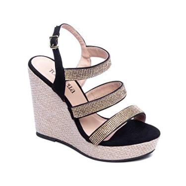 Imagem de Sandália Anabela Feminina TCL200.104A Tamanho:39