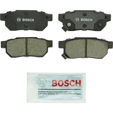 Imagem de BOSCH BC374 QuietCast Conjunto de pastilhas de freio a disco de cerâmica premium - Compatível com Acura Integra; Honda Accord, CRX, Fit, Prelude; TRASEIRA