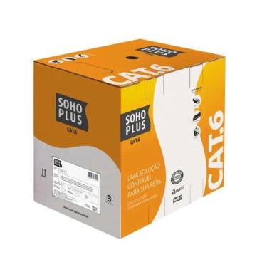 Imagem de Cabo de rede cat6e cmx soho 305m azul, furukawa  FURUKAWA