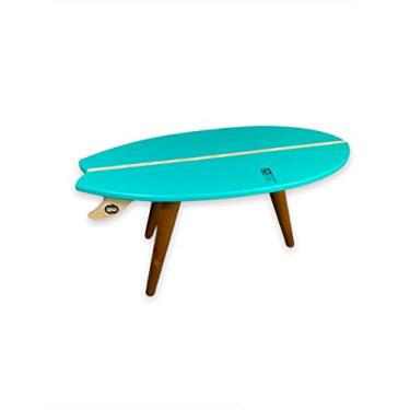 Imagem de Mesa de Centro Surf com Quilha Abridor Magnética Verde-água