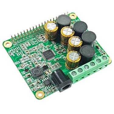 Imagem de RPI HiFi AMP HAT TAS5713 Módulo Amplificador de Áudio 25W Classe D Placa de Expansão Placa de Som para Raspberry Pi 5 4 3 B+ Pi Zero Nichicon Capacitor