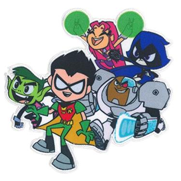 Imagem de C&D Visionary Remendo Teen Titans Go Group, verde, preto
