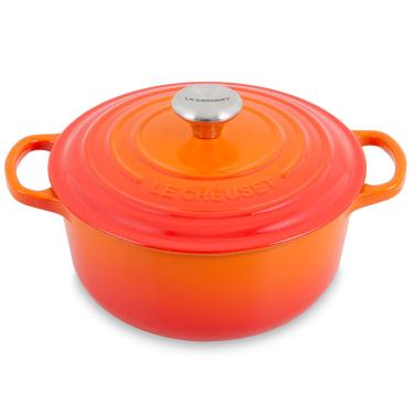 Imagem de Panela Redonda Signature 30 cm Laranja Le Creuset