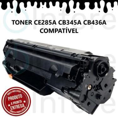 Imagem de Toner Compatível Ce285a Universal Cb435a Cb436a Para Impressora P1102w
