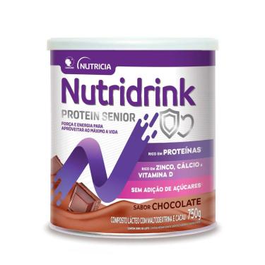 Imagem de Suplemento Alimentar Nutridrink Protein Sênior Chocolate 750g Danone 750g