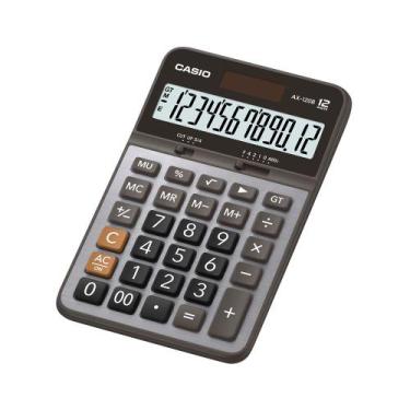 Imagem de Calculadora Casio Compacta De Mesa 12 Dígitos Ax-120B