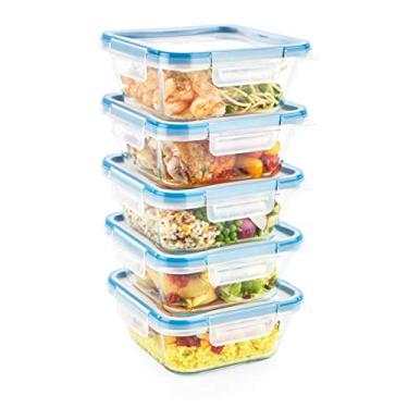 Imagem de Snapware Preparação de refeições e armazenamento de alimentos (conjunto de 10 peças, ta...