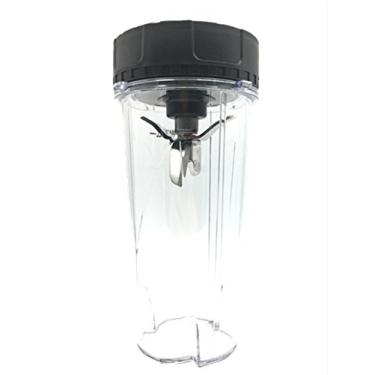 Imagem de Peças de reposição para liquidificador Ninja compatíveis com BL770 BL660 BL663 BL663CO BL665Q BL740, liquidificador Ninja de dose única de 473 ml com 6 quilhas Conjunto de lâmina Ninja Blender