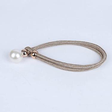 Imagem de Suportes de cortina Correia de cortina sem perfurações Tira de pérola amarrada acessórios de cortina de corda acessórios, T7,1 Pçs