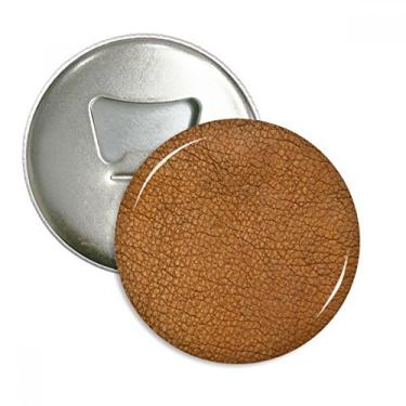 Imagem de Design abstrato de couro, abridor de garrafas, ímã de geladeira, emblema multifuncional