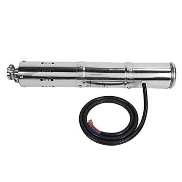 Imagem de Bomba submersível solar, proteção sob tensão DC bomba submersível 12V solar CC sem escova ampla tensão operacional para lagoas hidropônicas para aquário de aquário de peixes (S122T-20, tipo torre inclinada de Pisa)