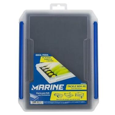 Imagem de Caixa Estojo Marine Sports Tackle Box MTB255J Para Isca Artificial 18 Divisórias em e. V. A