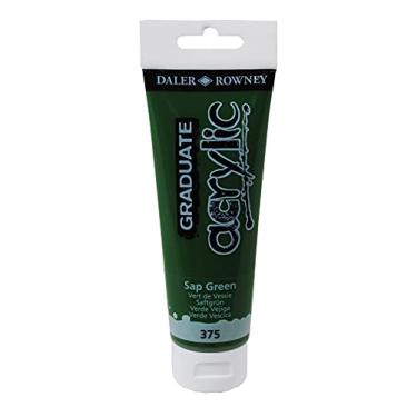 Imagem de DALER ROWNEY Graduate Acrylic, Tinta Acrilica em Bisnaga de 120ml, Cor Verde Seiva (375)