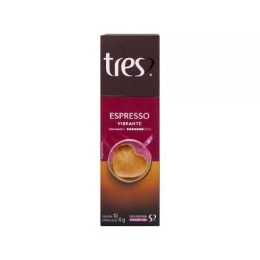 Imagem de Cápsula De Café Tres Corações Espresso 8G C/ 10 Cápsulas - Caffitaly