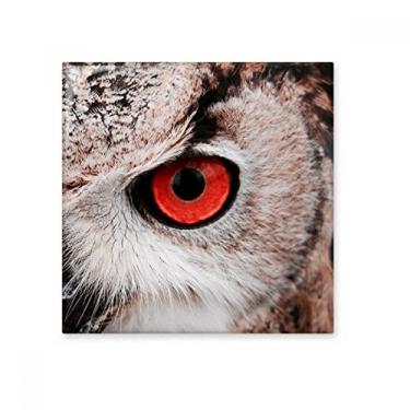 Imagem de Policture Terrestre Organismo Animal Coruja Cerâmica Decalque Brilhante Pedra Adorna Tijolo Vitrificado