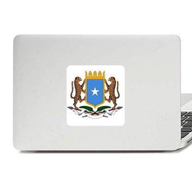 Imagem de Adesivo de vinil com emblema nacional da África Somália para laptop Decoração de PC