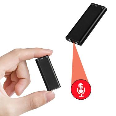 Imagem de Micro Gravador Espião de Voz Secreto, Guarda 95 Horas, Menor Modelo