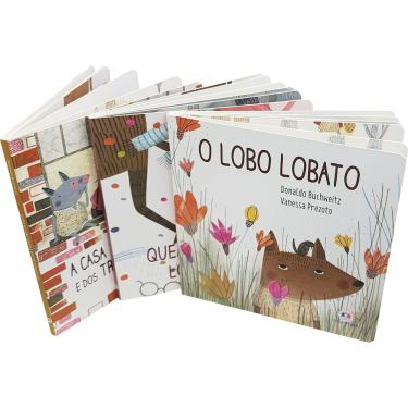 Imagem de Literatura Infantil Coleção Lobo Lobato Cartonado Capa Dura