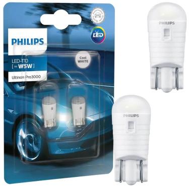 Imagem de Lampada Philips Pingo Led Ultinon 6000k W5w T10 Super Branca