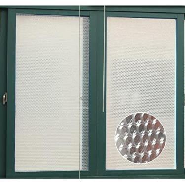 Imagem de Película De Isolamento De Janela De Inverno, Película De Bolha De Camada Dupla Isolamento Térmico De Vedação De Janela Película De Porta De Vidro De Inverno Mantenha Aquecido Para Casa E Escritóri