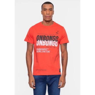 Imagem de Camiseta Onbongo Wynwood Laranja Paprika
