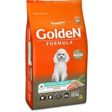 Imagem de Ração Golden Cão Adulto Raças Pequenas Fórmula Frango E Arroz 10,1 Kg