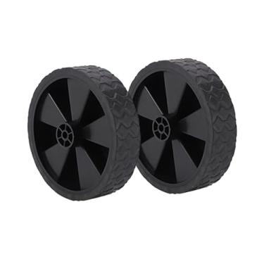 Imagem de Generic 2 rodas de rodízio para carrinho de compras, peças de substituição, resistente ao desgaste, acessórios de carrinho de movimento pessoal, roda de mala, 5 polegadas 151g