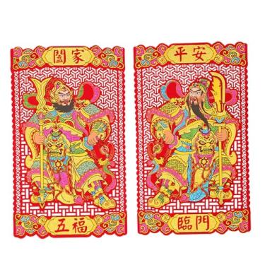 Imagem de harayaa Casal de porta Ano Novo Chinês Casais Festival da Primavera Casais Porta Deus Cupom para Casa Casa Celebrações Lojas