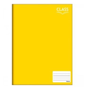 Imagem de Caderno Foroni Brochurra Amarelo Grande C/96 Folhas Class