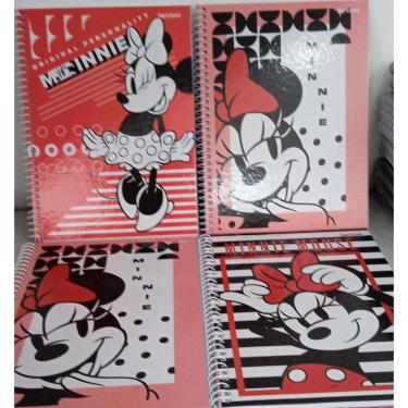 Imagem de Caderno Universitario  Capa Dura Minnie 80 Folhas 