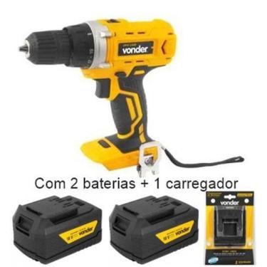 Imagem de Parafusadeira Furadeira 18V 2 Baterias 4.0 Ah 1820 Vonder