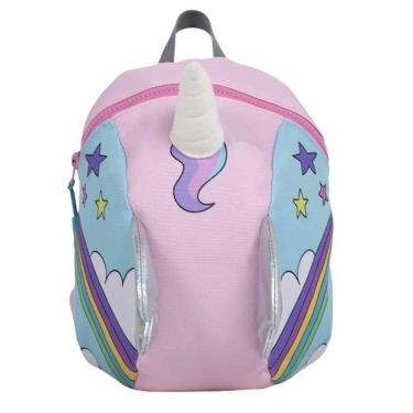 Imagem de Mochila com Guia Unicórnio Rosa - Infanti