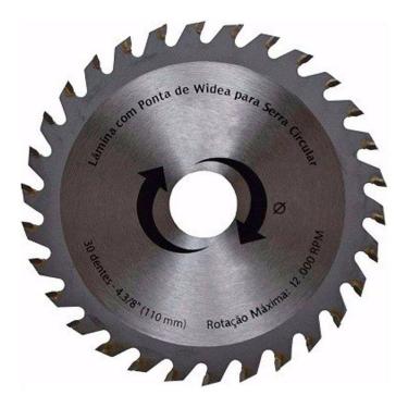 Imagem de Kit 2 Discos De Serra Circular Com 30 Dentes 110mm