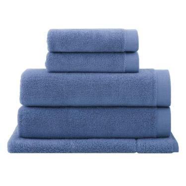 Imagem de Jogo De Banho Buddemeyer 05 Peças Dual Air Cotton Azul 1676