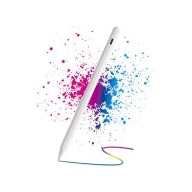 Imagem de Tresoba Caneta Stylus para iPad G2 2X de carregamento mais rápido, compatível com Apple iPad A16/10/9ª/8ª/7ª/6ª/6ª geração e Pro 12,9/11/33.0 cm M4 e Air 3ª/4ª/5ª/M2/M3 e Mini 5ª/6ª/6ª geração Th/7th