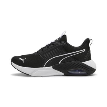 Imagem de PUMA X-Cell Nova Cross Trainer masculino, preto, branco, azul, tamanho 42, Preto-branco-azul feliz, 44