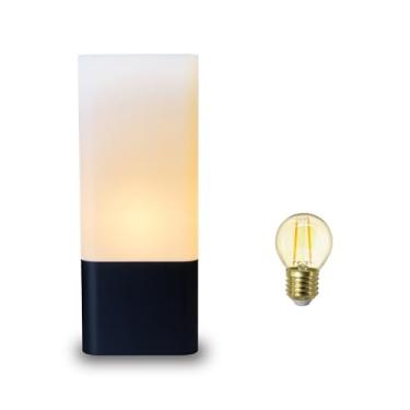 Imagem de Abajur Luminária de Mesa Liso Estilo Minimalista Moderno Para Sala Quarto com Lâmpada
