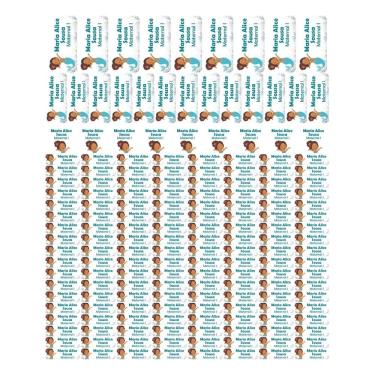 Imagem de Adesivo Etiqueta Escolar Personalizado Vinil Sereia 175UN