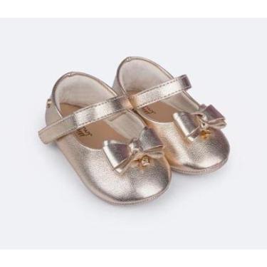 Imagem de SAPATILHA DE BEBE PAMPILI NINA LAÇO E PINGENTE - 379706-Feminino